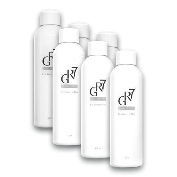 6 bottles of GR-7 anti grey hair