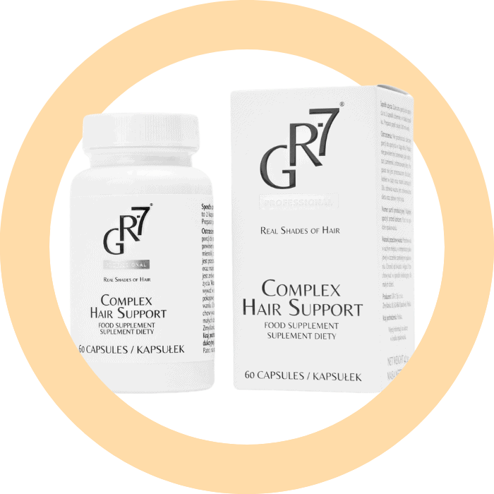 GR-7 Complex Hair Support Supplement - 60 capsules